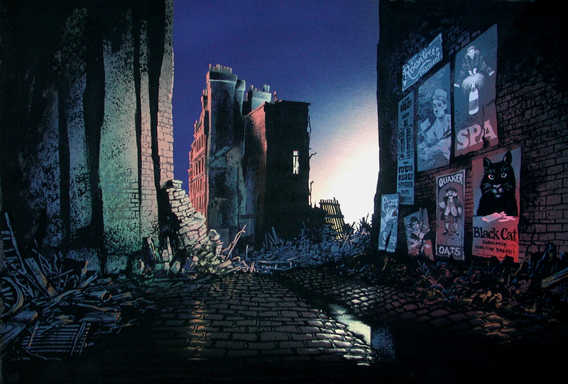 Illustration for article titled Stunning Concept Art For Spielberg's Animated Cats Movie That Never Was